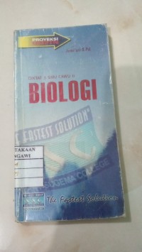 Image of BIOLOGI DIKLAT 3 SMU CAWU II