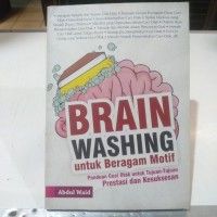 Image of Brain Washing untuk Beragam Motif