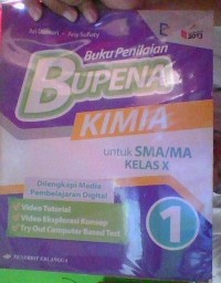 Image of Buku Penilaian Kimia Kelas X