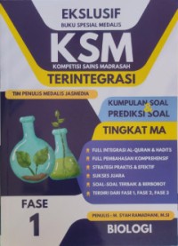 Image of BUKU SPESIAL MEDALIS KSM BIOLOGI FASE 1