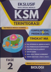 Image of BUKU SPESIAL MEDALIS KSM BIOLOGI FASE 2