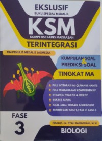 Image of BUKU SPESIAL MEDALIS KSM BIOLOGI FASE 3