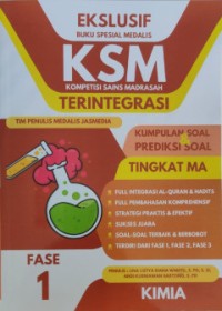 Image of BUKU SPESIAL MEDALIS KSM KIMIA FASE 1