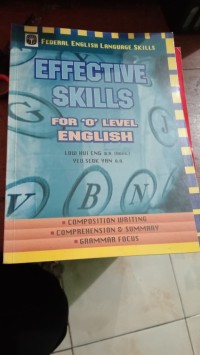 Image of Effective skills for '0' Level English