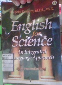 Image of English for Science