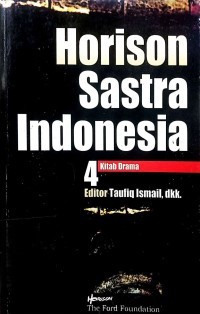 Image of HORISON SASTRA INDONESIA 4: KITAB DRAMA