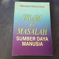 Image of ISLAM DAN MASALAH SUMBER MANUSIA
