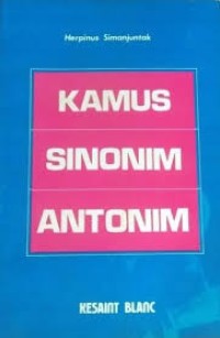 Image of KAMUS SINONIM ANTONIM