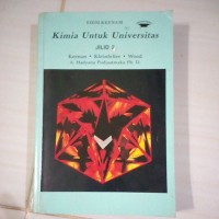 Image of KIMIA UNTUK UNIVERSITAS JILID 2