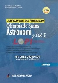 Image of Kumpulan Soal dan Pembahasan Olimpiade Sains Astronomi Jilid 3