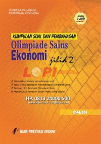 Image of Kumpulan Soal dan Pembahasan Olimpiade Sains Ekonomi Jilid 2