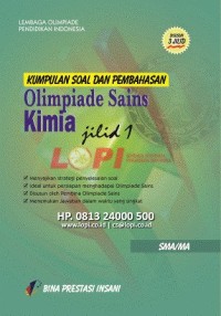 Image of Kumpulan Soal dan Pembahasan Olimpiade Sains Kimia Jilid 1