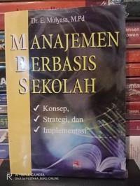 Image of Manajemen Berbasis Sekolah