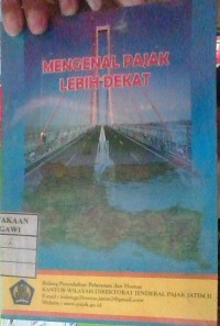 Image of Mengenal Pajak Lebih Dekat