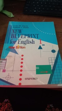 Image of New Blueprint for English 1