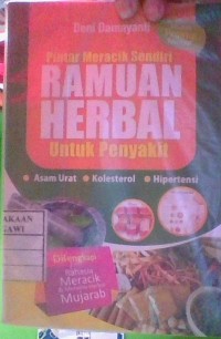 Image of Pintar Meracik Sendiri Ramuan Herbal untuk Penyakit