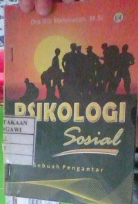 Image of Psikologi Sosial (Sebuah Pengantar)
