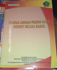 Image of Standar Jaminan Produk Halal Menurut Negara Mabims