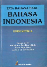 Image of Tata Bahasa Baku Bahasa Indonesia